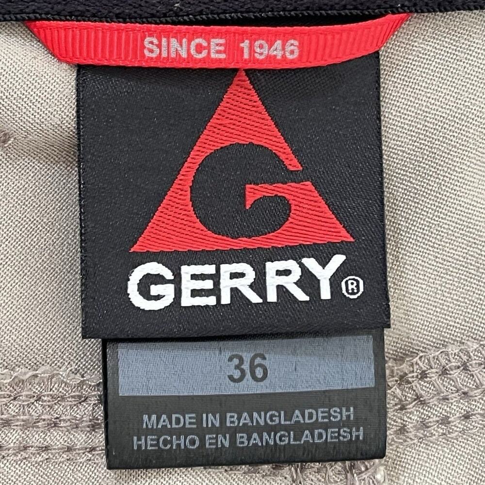 Gerry 36 Cargo Hiking Shorts Stretch Outdoor Utility Performance Comfort Shorts - Picture 10 of 13